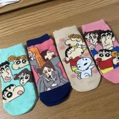 クレヨンしんちゃん キャラクターソックスセット