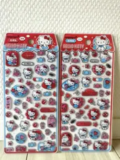 海外公式 ハローキティ キティちゃん シール ぷっくりシール