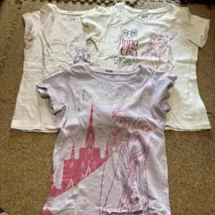 アナと雪の女王 Tシャツ 3枚セット130センチ