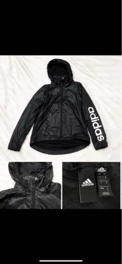 adidas アディダス ウインドブレーカー J/S レディース フード付のサムネイル