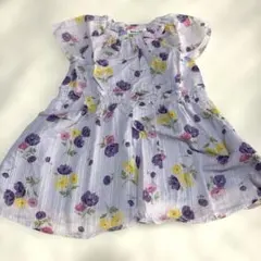 Noeil aime BeBe 花柄 ノースリーブ 100cmのサムネイル