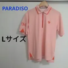 PARADISO パラディーゾ ハーフジップ シャツ ポロシャツ【L】のサムネイル