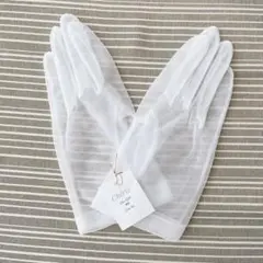 オーガン　ホワイト ウェディンググローブ