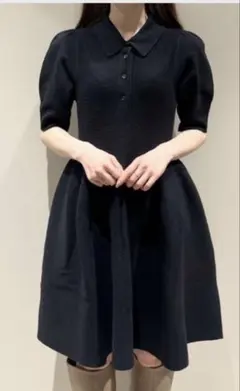 美品⭐️snidel ストラクチャードニットポロOPのサムネイル