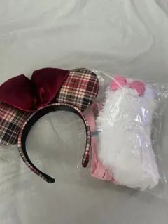 東京ディズニーリゾート カチューシャ＆ポシェットセット