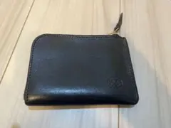 本革　黒　ブラック　コインケース　カードケース　財布