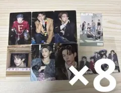 RIIZE ライズ トレカ 通常盤 コンプ　タワレコ　hmv ステッカー　×8