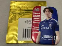 横浜F・マリノス マリガチャ ホログラム缶バッジ #14 植中朝日選手