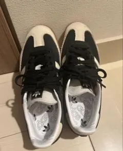 adidas SAMBA OGブラック/ホワイト スニーカー 23cm