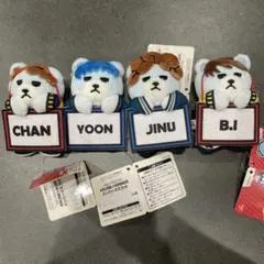 KRUNK×WINNER iKON メンバーマスコット 4種セット