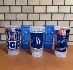 ドジャース　カップ　ドリンクカップ　スタジアム限定　5個セット