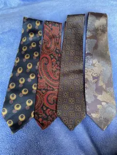 まとめてお得　CERRUTI1881 、HANAE MORIネクタイ4本