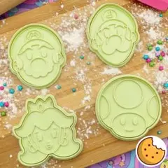 スーパーマリオ クッキー型 4点セットのサムネイル