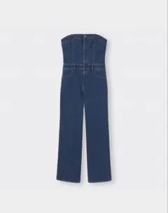 ベアトップサロペットパンツ