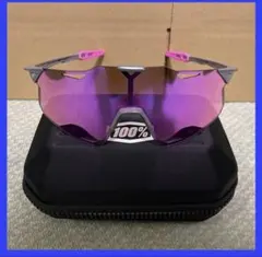 ワンハンドレッド サングラス hypercraft Purple 100% - メルカリ