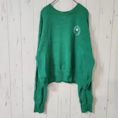 OLD NAVY【S】オールドネイビー スウェット グリーン バックプリント
