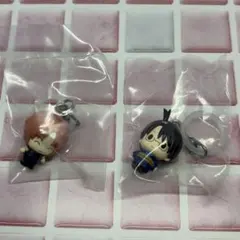 銀魂 吉原大炎上 めじるしアクセサリー　神威　新八　2個セット