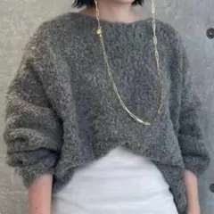 chaos ペルシアモールニットプルオーバー　plage ドゥーズィエムクラス