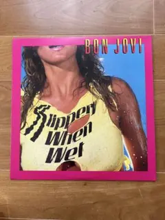 BON JOVI , LPレコード .Slippery When Wet 日本盤