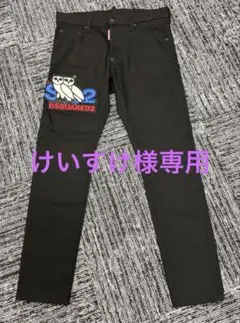 けいすけ様専用【美品】DSQUARED2ワッペンストレッチデニム サイズ46