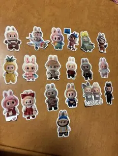 ラブブー キャラクターシール 19枚セット