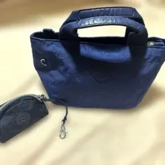 キプリング　ミニトートバッグ　コインケース　2点まとめ売り　ネイビー　ブラック