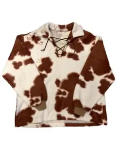 50s 60s BRENT ホルスタイン柄　アニマル柄　ジャケット　シャツ