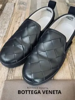 【BOTTEGA VENETTA/ボッテガヴェネタ】ブラック イントレ レザーのサムネイル