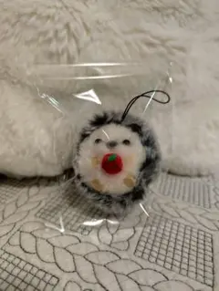 ハリネズミ ぬいぐるみ ストラップ
