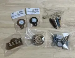 ドールハウス　キッチン用具　amifa柱時計のサムネイル