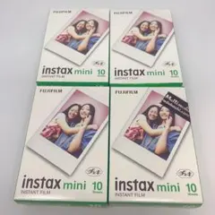 【即日発送】FUJIFILM instax mini 10枚入り　4箱
