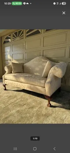 Ethan Allen クラシックソファ ベージュ