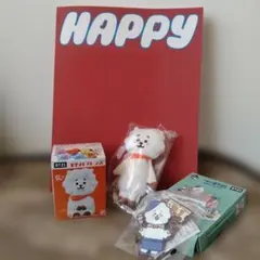 BT21 RJ グッズとJINソロCD4点セット