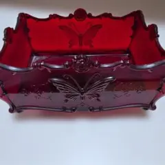 ANNA SUI 蝶と薔薇の小物入れ レッドのサムネイル