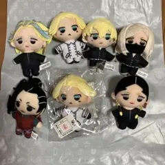 東京リベンジャーズ 原画展ぬいぐるみマスコット7点セットのサムネイル