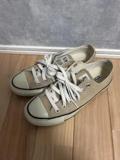 コンバース　ローカット　ベージュ