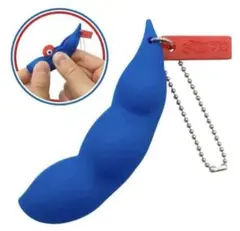 ミャクミャク エダマメ マスコット ブルー