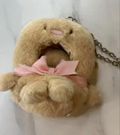 美品 すみっコぐらし 着ぐるみキーホルダー　とんかつ