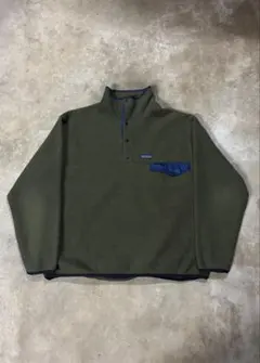 【レアカラー】97年usa製Patagonia シンチラスナップt パタゴニア