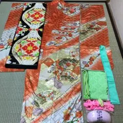 アンティーク振袖☆帯  小物付き☆