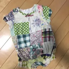 半袖ロンパース　80cm HAKKA BABY Mのサムネイル