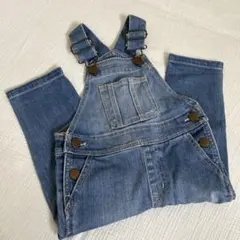 petit main デニムオーバーオール 80サイズ