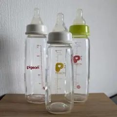 PIGEON ガラス哺乳瓶 3本セット