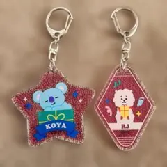 BT21 アクリルキーホルダー2個セット