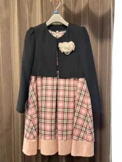 3can4on 130㎝ セレモニー/フォーマル ワンピース＆ボレロ