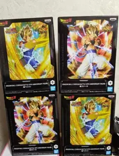 ドラゴンボール　フィギュア　ドッカンバトル　超ベジット　超ゴジータ 4体