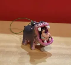 デハラ ユキノリ希少品 動物と女シリーズ カバと女 シュールな一品