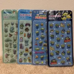 モンスターズ・インク トイ・ストーリー プクプクシール 4枚セット