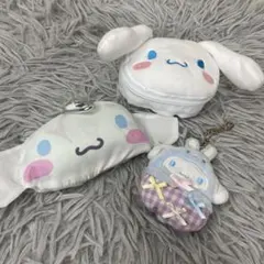 シナモロール　エコバッグ　がま口　セット