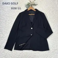 DAKS GOLF ダックスゴルフ シングル テーラードジャケット 薄手 LL